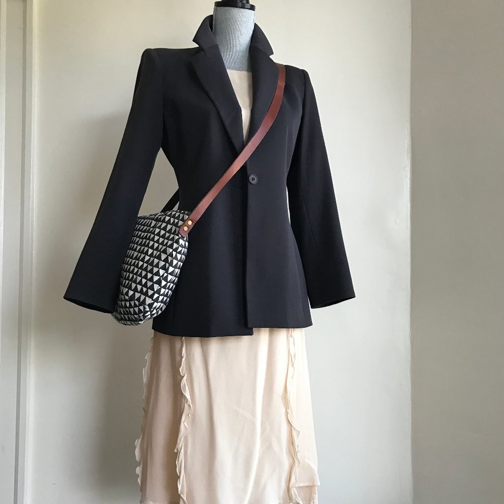 Vintage Emporio Armani blazer mushroom dark gray 6 - Picture 7 of 11